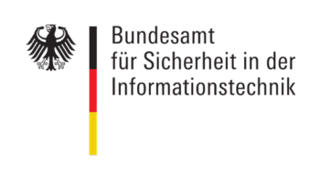 Logo BSI mit Bundesadler und Flagge